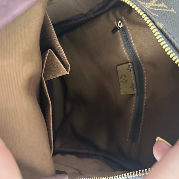 LV Cambas Brown Monogram Mini Backpack with Gold Hardware - Picture 9 of 16